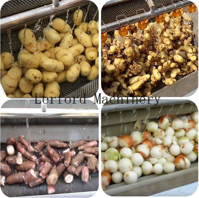 vegetable washing peeling machine vegetable washing peeling machine
